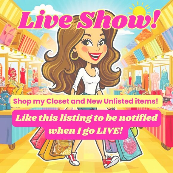 Tops - ✨LIVE SHOW NOTIFCATION✨ Like This Listing to be notified when I go LIVE!! 😊